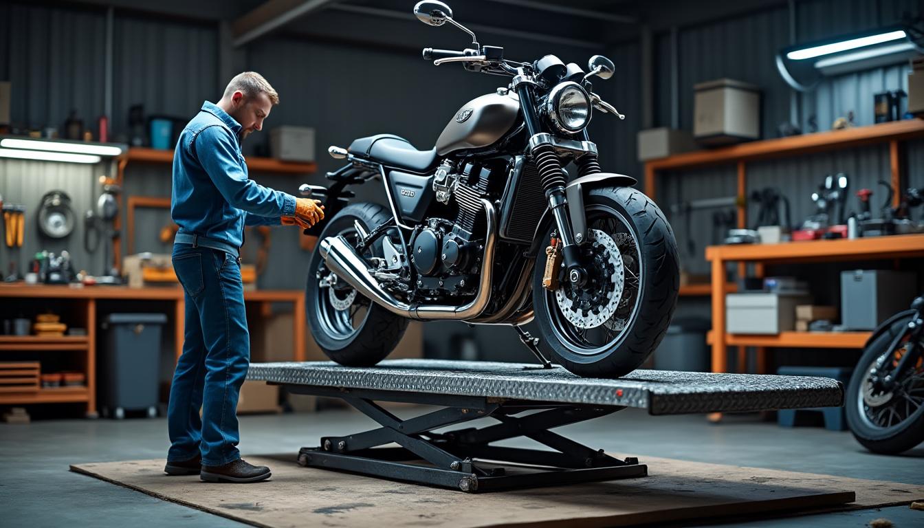 découvrez les avantages d'un lève-moto tout-terrain pour faciliter vos réparations. apprenez comment cet outil pratique peut optimiser votre expérience d'entretien de moto, rendre les réparations plus accessibles et vous faire gagner du temps.