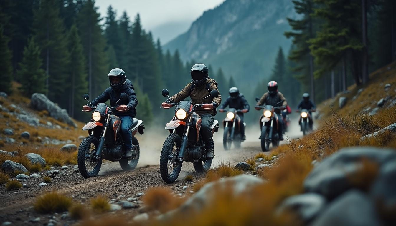 partez à l'aventure avec notre sélection des itinéraires off-road moto les plus époustouflants à travers le pays. explorez des paysages à couper le souffle, des chemins sinueux et vivez des sensations fortes lors de votre prochain road trip. préparez-vous à une expérience inédite qui éveillera votre esprit d'aventurier!