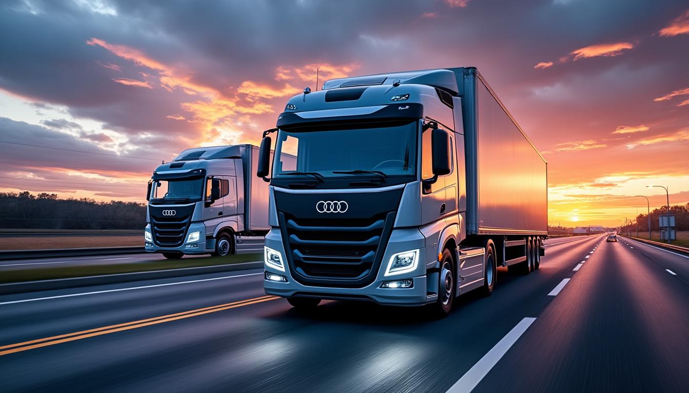 Camions Audi électriques : une promesse d’efficacité et d’innovation