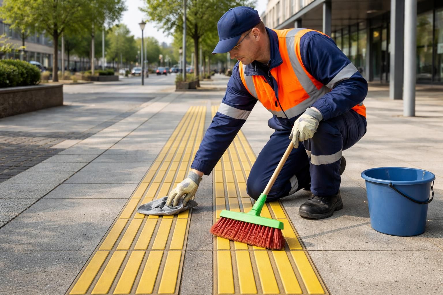 apprenez à entretenir correctement vos bandes de guidage pmr extérieures pour assurer leur durabilité et garantir une navigation sécurisée et efficace pour tous.