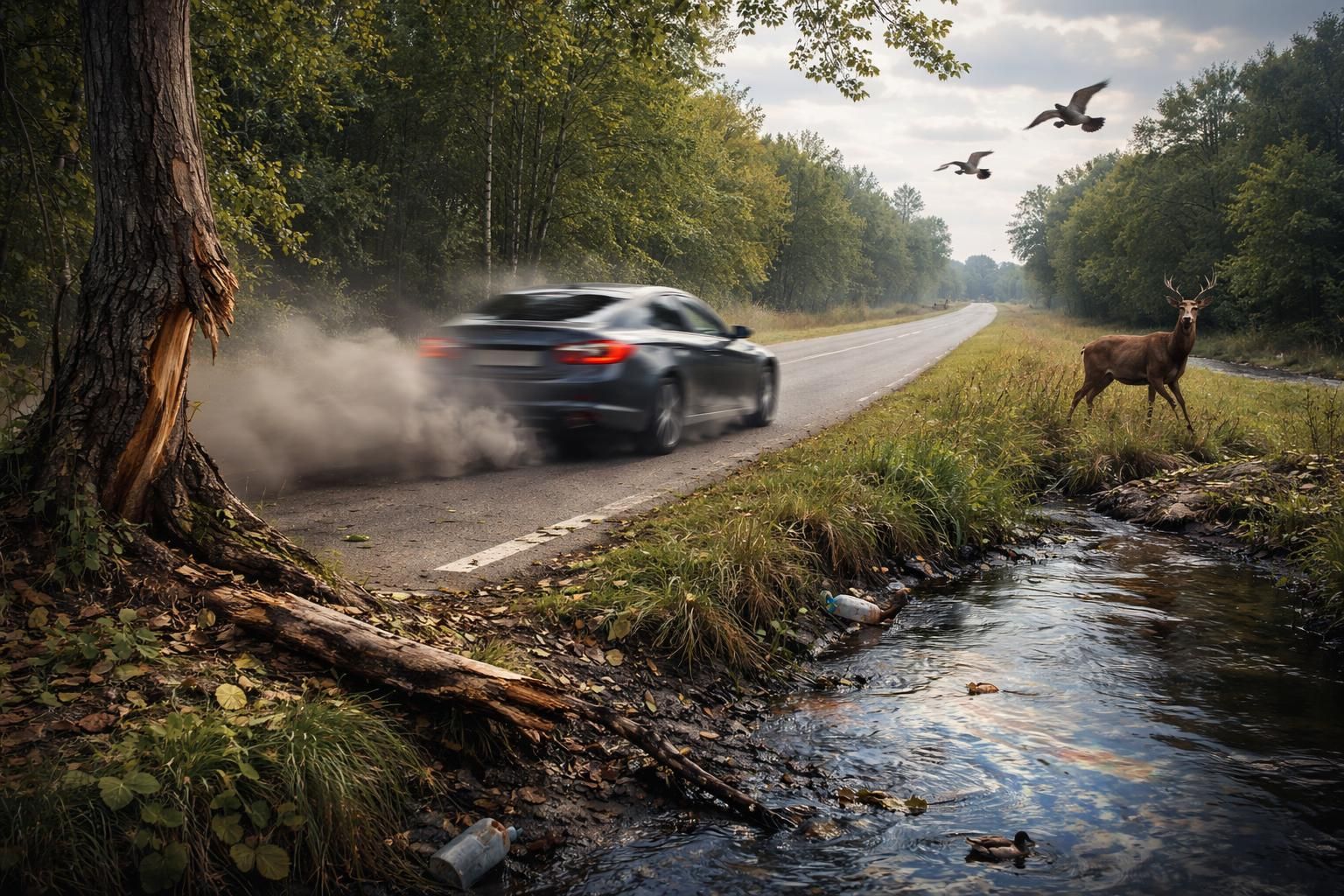découvrez comment la vitesse excessive, lorsqu'elle n'est pas adaptée aux circonstances, affecte négativement l'environnement et quelles mesures adopter pour réduire ces impacts.
